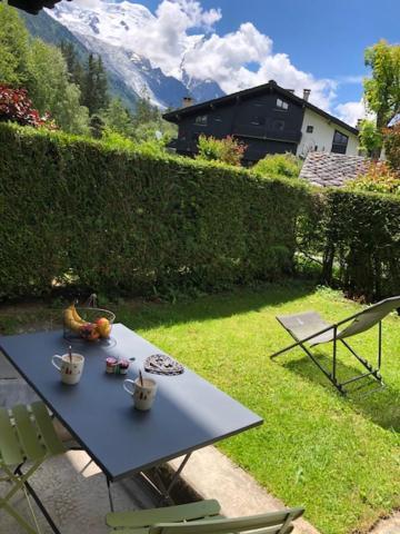 Studio Au Calme Avec Jardin Et Vue Mont-Blanc شامونكس المظهر الخارجي الصورة
